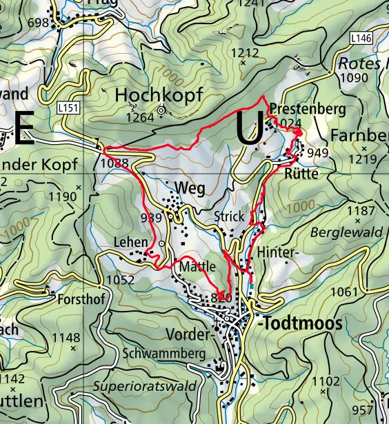 Wanderkarte