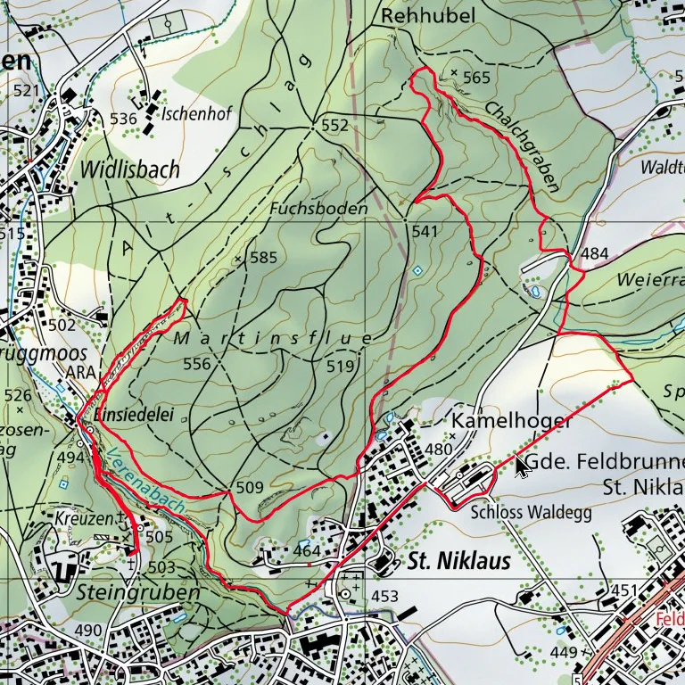 Wanderkarte