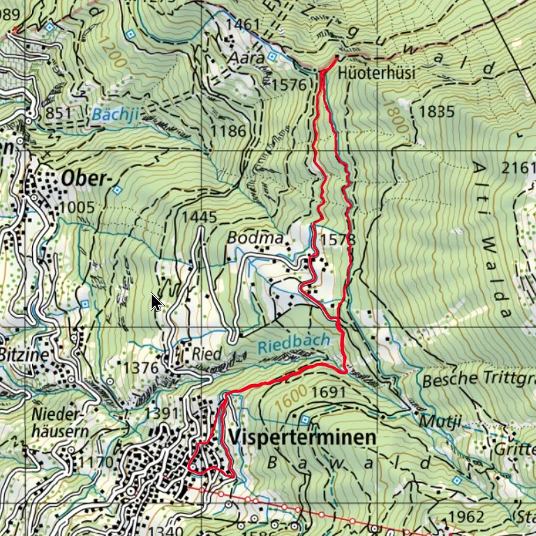 Wanderkarte