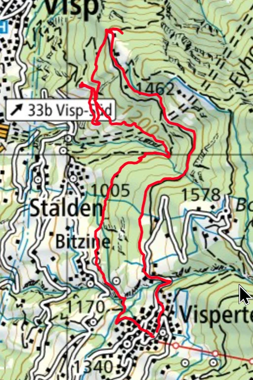 Wanderkarte